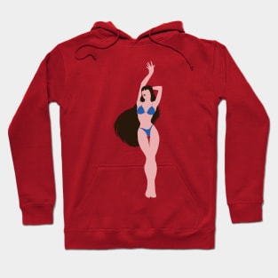 Dancing Brunette Hoodie